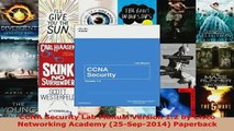 PDF  CCNA Security Lab Manual Version 12 by Cisco Networking Academy 25Sep2014 Paperback Read Online