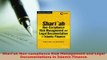 Download  Shariah Noncompliance Risk Management and Legal Documentations in Islamic Finance Download Full Ebook