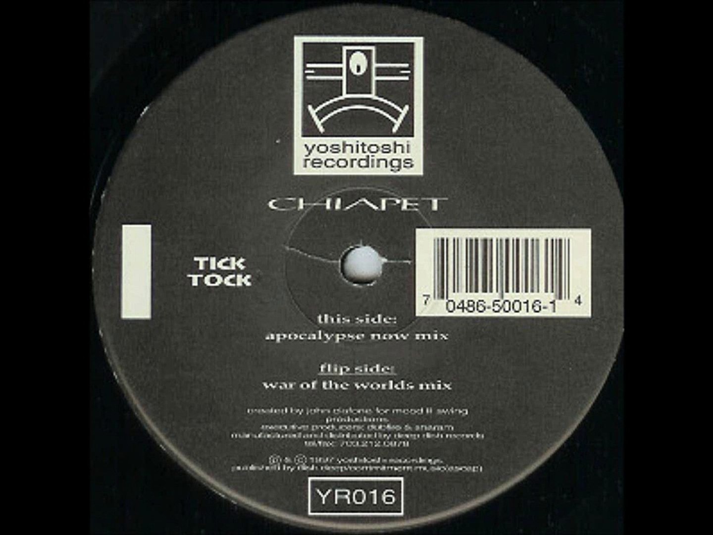 Chiapet - Tick Tock (Apocalypse Now Mix) 1997