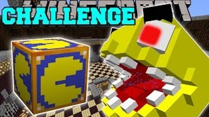 Minecraft PopularMMOs: PACMAN FIGHT CHALLENGE GAMES - Lucky Block Mod