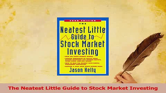 PDF  The Neatest Little Guide to Stock Market Investing Read Full Ebook