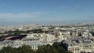 Dall'alto della Tour Eiffel, che spettacolo!