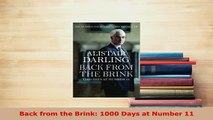 PDF  Back from the Brink 1000 Days at Number 11 Read Online