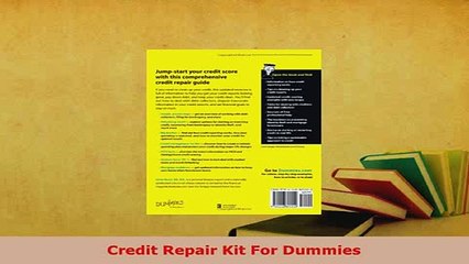 Download  Credit Repair Kit For Dummies PDF Book Free