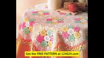 crochet tablecloth patterns
