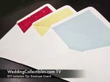 DIY Wedding Invitations Envelope Liners! - Wedding Collectibles Episode 10