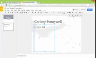 Add Slide & Bulleted Text in Google Slides