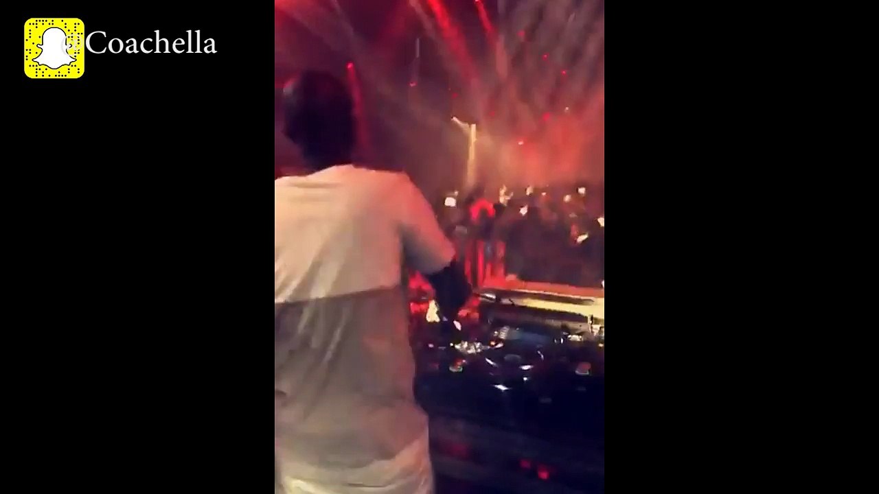 DJ Black Coffee performs at Coachella