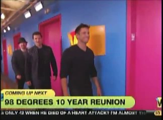 98 Degrees on VH1 -The Buzz- 8-17-12