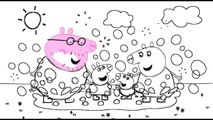 Peppa Pig Family Muddy Puddles Coloring For Kids Peppa Pig Coloring Book video snippet