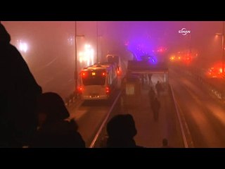 İstanbul'da sabah yoğun sis etkili oldu