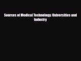 [PDF] Sources of Medical Technology: Universities and Industry Download Online