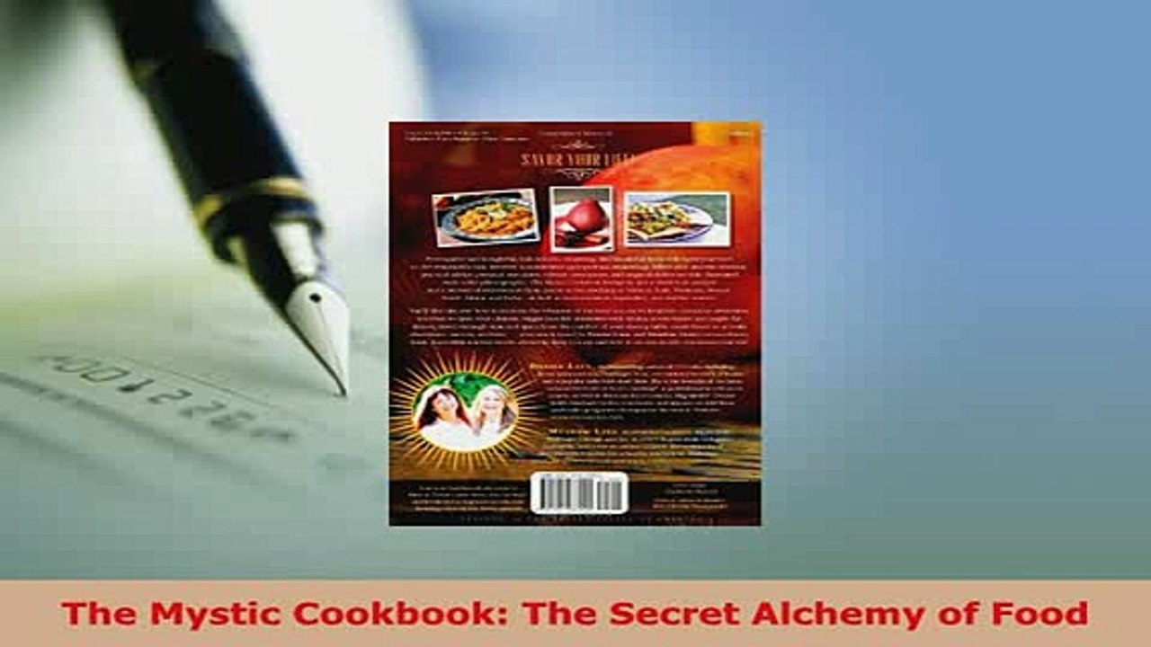 PDF  The Mystic Cookbook The Secret Alchemy of Food Read Online