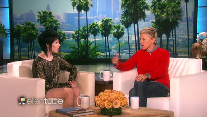 Carly Rae Jepsen Visits with Ellen