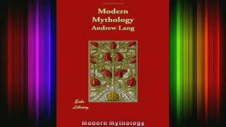 Read  Modern Mythology  Full EBook