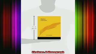 Read  Chakras A Monograph  Full EBook