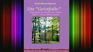 Read  Die Geistfalle German Edition  Full EBook