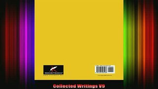 Read  Collected Writings V9  Full EBook
