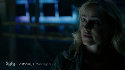 12 MONKEYS - S2E2 Promo - PRIMARY - Aaron Stanford, Amanda Schull, Noah Bean