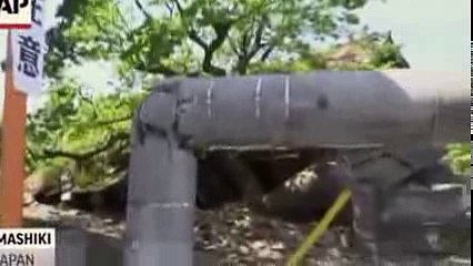 Raw  Aftermath of Deadly Japan Earthquake