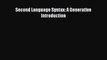 [PDF] Second Language Syntax: A Generative Introduction [Download] Full Ebook