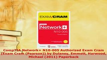 PDF  CompTIA Network N10005 Authorized Exam Cram Exam Cram Pearson by Dulaney Emmett Download Full Ebook