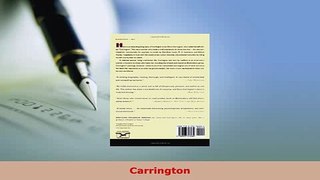 Download  Carrington Ebook