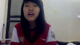 em gái fan Arsenal hát 