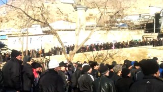 14 января. Митинг гимринцев в центре села.