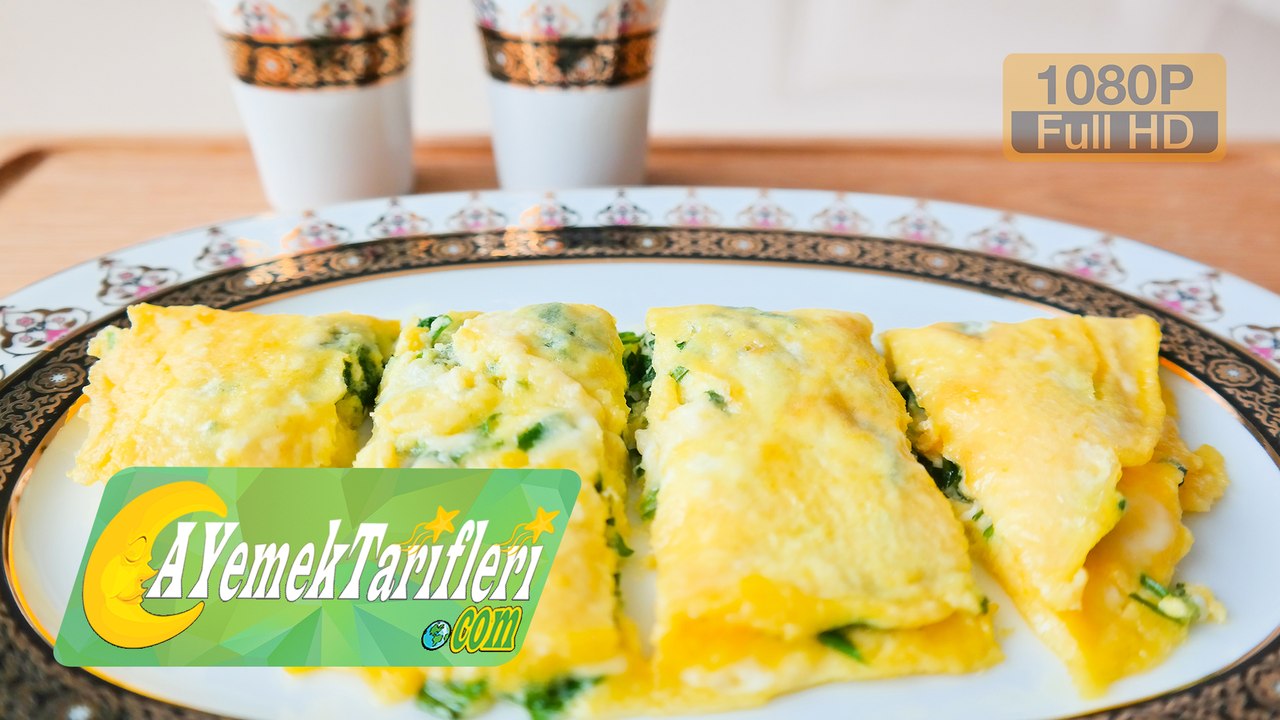 Peynirli Maydanozlu Omlet Nasıl Yapılır? | Peynirli Maydanozlu Omlet Tarifi