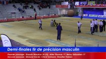 Demi-finales tir de précision masculin, 2ème passage, France Tirs, Sport Boules, Dardilly 2016