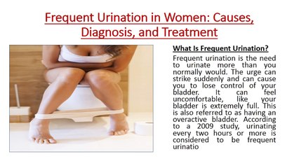 Frequent Urination in Women