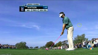 Bubba's tee sticks the landing