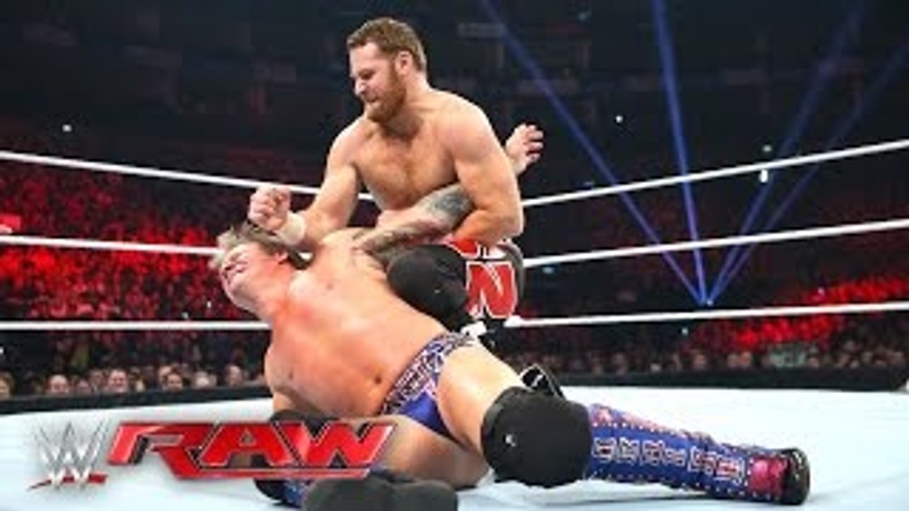 Sami Zayn vs. Chris Jericho  Raw, April 18, 2016