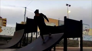 chillling in the mini ramp