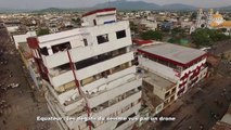 Les dégâts du séisme en Equateur filmé par un drone