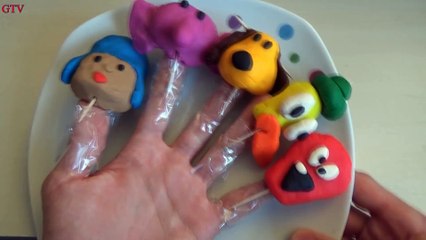Play Doh Pocoyo Finger Family Song Nursery Rhymes for Children and Kids