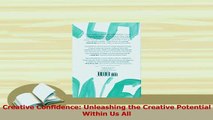 PDF  Creative Confidence Unleashing the Creative Potential Within Us All Download Full Ebook