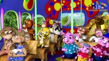 The Wheels On The Bus Go Round And Round - English Nursery Rhymes for Children, Kids and Babies.