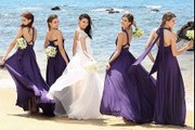 New Bridesmaid Dresses Shooting at Beach, Wedding Party Dresses
