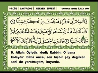 İlhan Tok - 16. Cüz (Mealli)