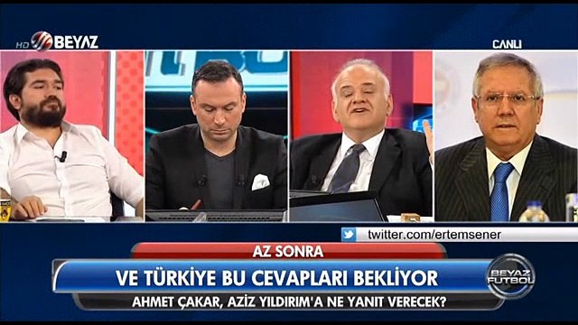 Ahmet Çakar: Aziz Yıldırım gündem değiştiriyor