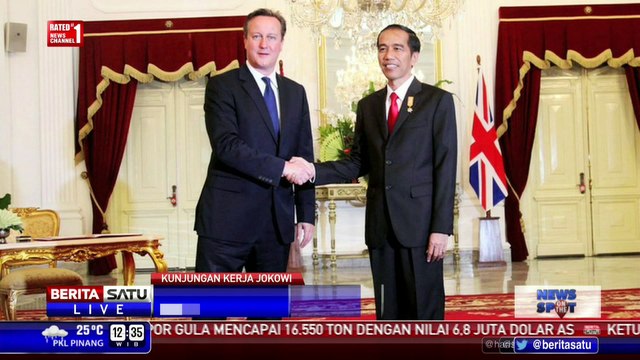 Presiden Jokowi Dijadwalkan Temui PM Inggris