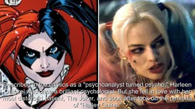 Here's how the 'Suicide Squad' cast looks compared to their comic-book counterparts