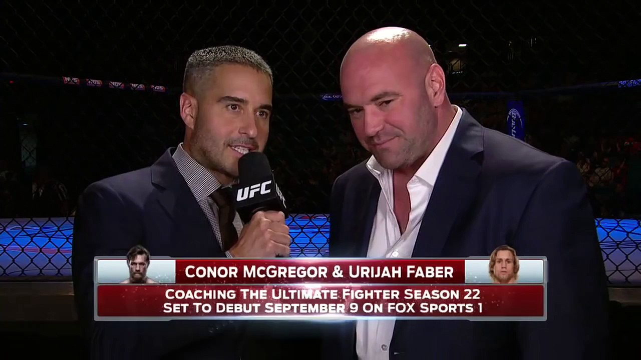 The Ultimate Fighter 22: McGregor and Faber Mix It Up