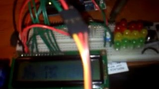 Servo control by pot with LCD readout on Arduino