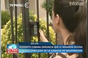 Disidente cubana denunció que no la dejaron entrar a la embajada de su país en EEUU