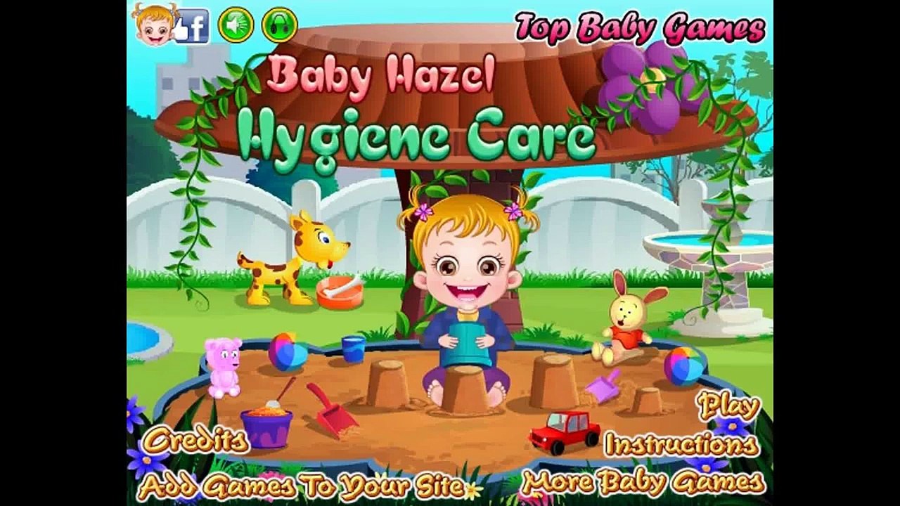 Baby Hazel - Learn Hygiene video - game for kids 2016-2017