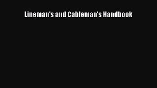 [Read Book] Lineman's and Cableman's Handbook  EBook
