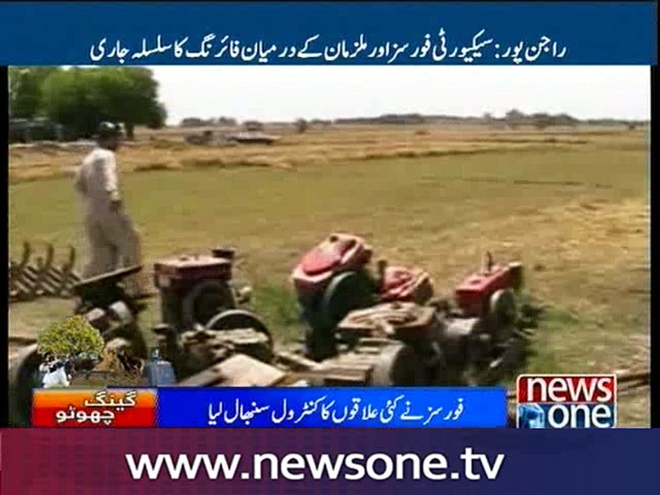 Heavy exchange of fire with Rajanpur bandits after army deadline expires